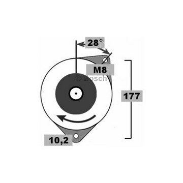 Alternator - BXH1231A