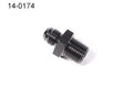 Radium 6AN Male to 3/8" NPT Male Straight Fitting
