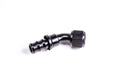Radium PushLok Hose End 8AN 45 Degree