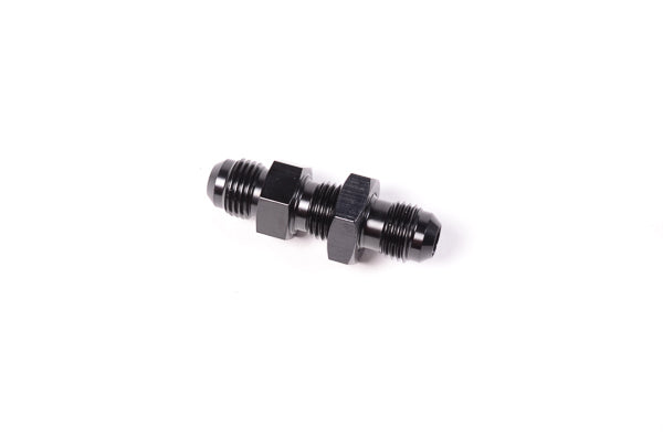 Radium 6AN to 6AN Male Bulkhead Fitting with Jam Nut