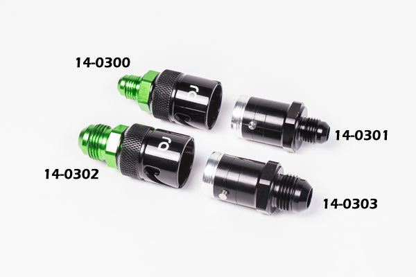 Radium 27mm Dry Break Fitting 6AN Outer
