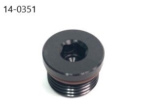 Radium 10AN ORB Round Internal Hex Plug