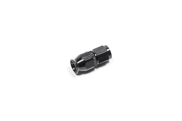 Radium 6AN PTFE Hose End Black Straight