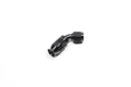 Radium 6AN PTFE Hose End Black 45 Degree