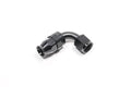 Radium 8AN PTFE Hose End Black 90 Degree