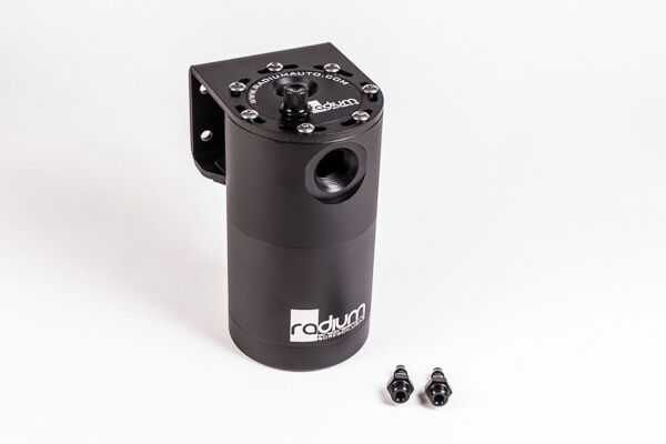 Radium Air Oil Separator w/RHD Bracket - Subaru WRX 08-14/STI 08-21 - Quickbitz