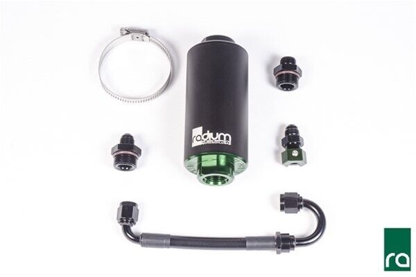 Radium Fuel Filter Kit w/10 Micron Stainless Filter - Porsche 996/997.1 AWD