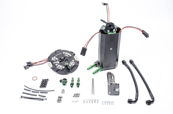 Radium Fuel Pump Hanger Suit Walbro GSS342/AEM 50-1200, No Pumps - Nissan R35 GT-R
