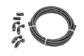 Radium 6AN Universal DIY PTFE Hose Kit Black