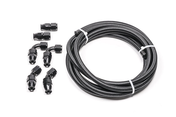 Radium 8AN Universal DIY PTFE Hose Kit Black