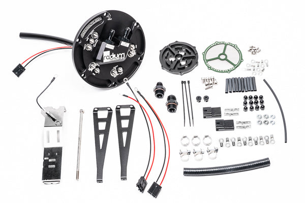 Radium Fuel Pump Hanger Suit GSS342/AEM 50-1200, No Pumps - Nissan 180 SX, Silvia S13/Skyline R32 GTS, GTS-T