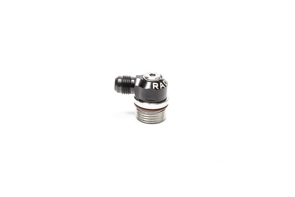 Radium V2 10AN ORB to 6AN Male Flare Low Profile Swivel Banjo Fitting