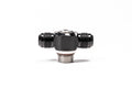 Radium V2 10AN ORB to Dual 10AN Male Flare Low Profile Swivel Banjo Fitting