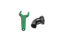 HOSE END, 24AN, 75DEG, WITH WRENCH