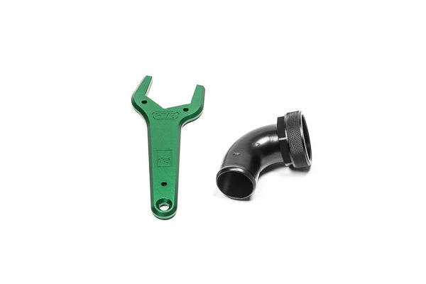 HOSE END, 24AN, 75DEG, WITH WRENCH
