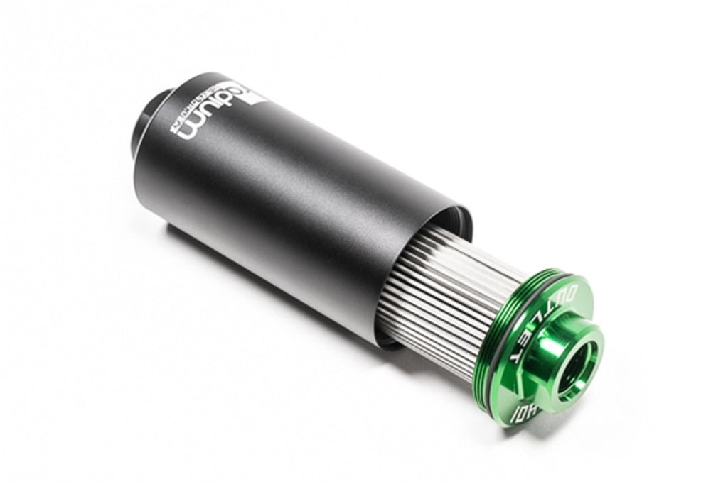 FUEL FILTER, CHECK VALVE, MICROGLASS, 6 MICRON