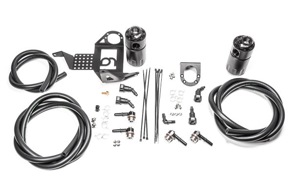 DUAL CATCH CAN KIT, 98-05 MAZDA MX-5, FLUID LOCK