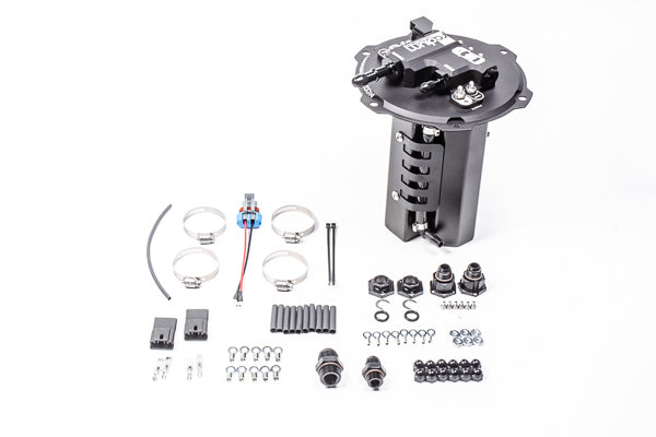 Radium Fuel Pump Hanger Suit Walbro 460 E85, No Pumps - Mitsubishi Evo X