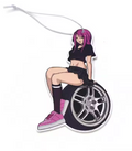 Car Air Freshener (Hanging) WHEEL GIRL PINK