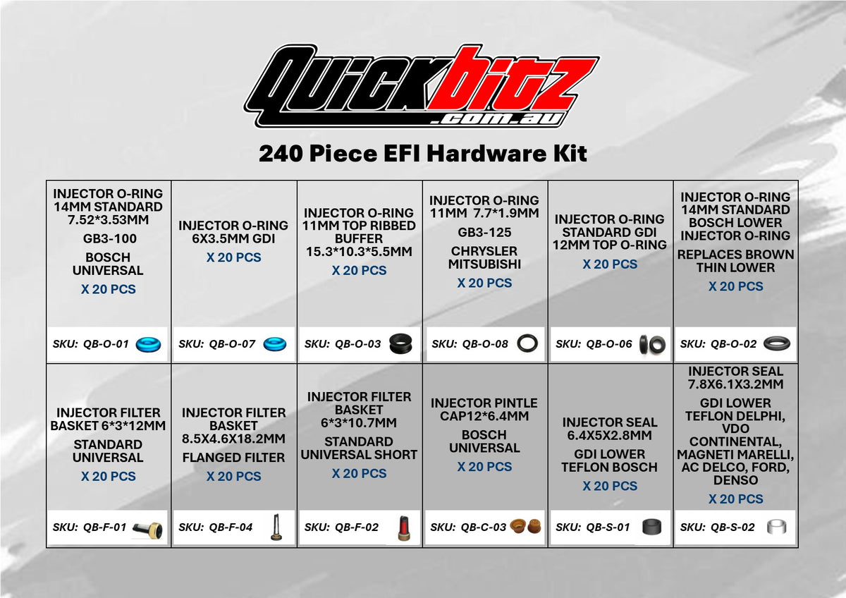 EFI Hardware Kit - 240 Piece