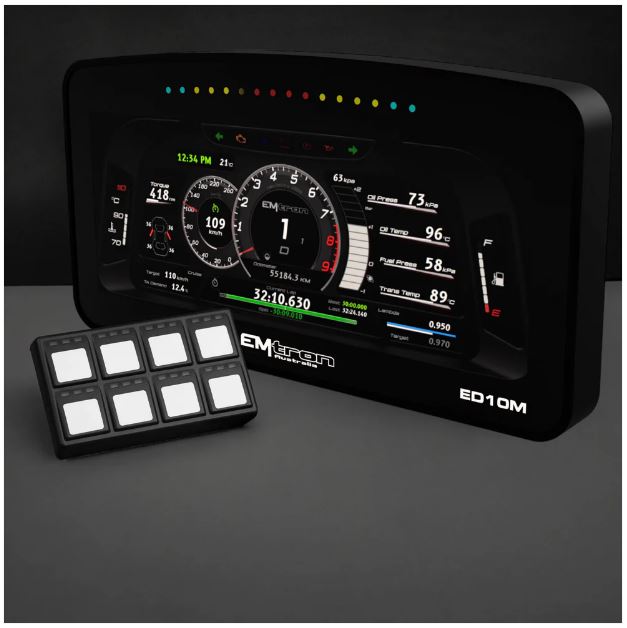 EMTRON ED10M AND 8 BUTTON KEYPAD