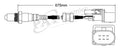 EXHAUST GAS OXYGEN SENSOR BOSCH LSU 4.2