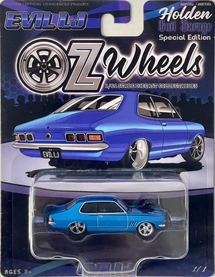 EVIL LJ - Holden LJ Torana 1:64 Scale OZ WHEELS - Quickbitz