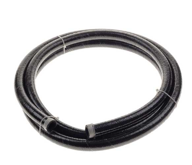 BLACK BRAIDED CUTTER E85 HOSE AN-10