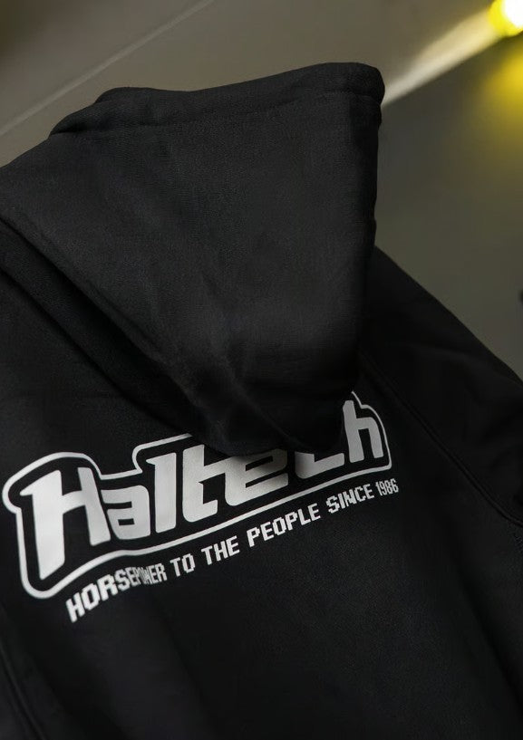 Haltech "Classic" Hoodie Black with White Logo