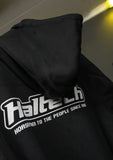 Haltech "Classic" Hoodie Black with White Logo