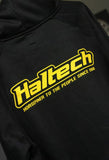 Haltech "Classic" Hoodie Black with Yellow Logo
