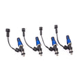 ID1050-XDS, for 90-05 Miata, 1.6L / 1.8L, 11mm (blue) adaptors, -204 lower cushions (remove lower o-ring retainer) Set of 4.