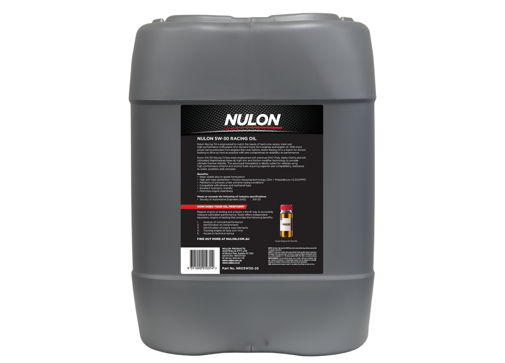 NULON RACING OIL 5W-30 20L