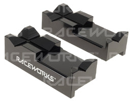 PREMIUM BILLET ALUMINIUM VICE JAWS (BLACK)