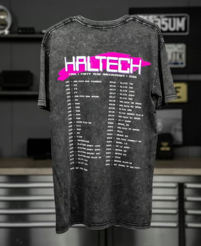 Haltech 40th Anniversary T-Shirt