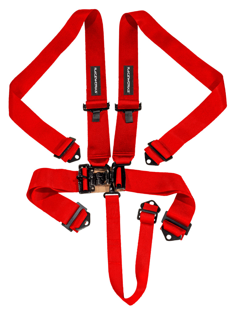 RED 5POINT LATCH & LINK HARNESS