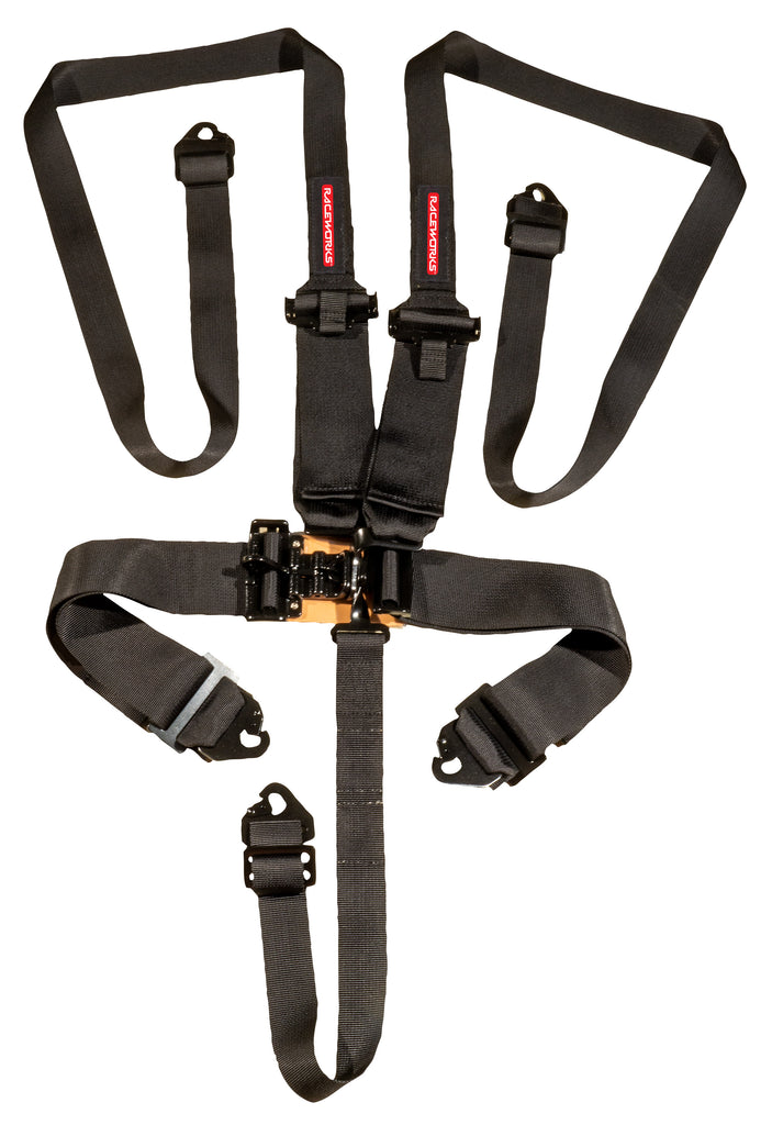 BLACK 5POINT LATCH & LINK HARNESS
