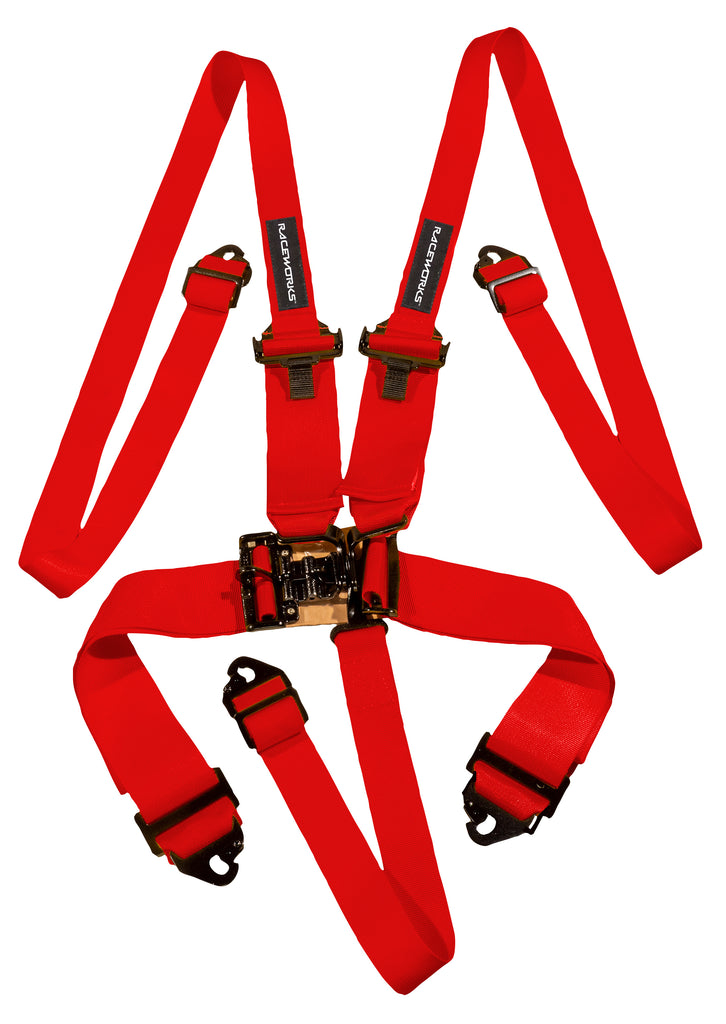 RED 5POINT LATCH & LINK HARNESS