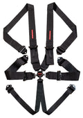 BLACK 6POINT CAM LOCK HARNESS