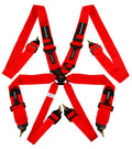 RED 6POINT CAM LOCK HARNESS