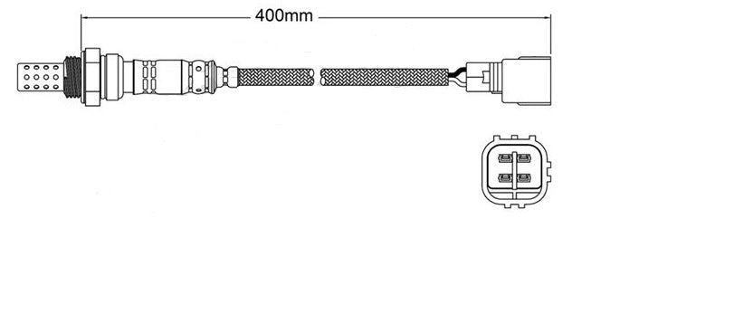 EXHAUST GAS OXYGEN SENSOR - SUBARU