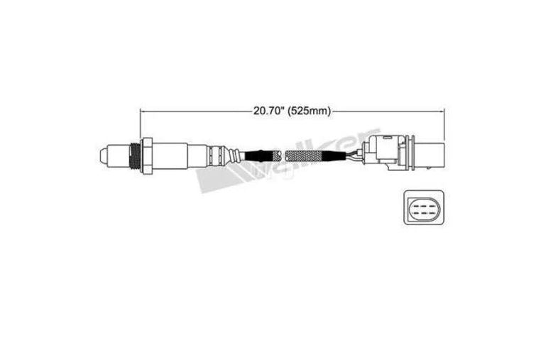 EXHAUST GAS OXYGEN SENSOR BOSCH LSU 4.9