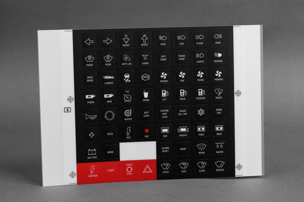 Emtron ED7M and 8 Button Keypad