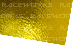 GOLD HEAT SHIELD SHEET SELF ADHESIVE 508x508MM