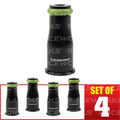 4PK INJECTOR EXTENSION SHORT->FULL LENGTH 14MM-14MM