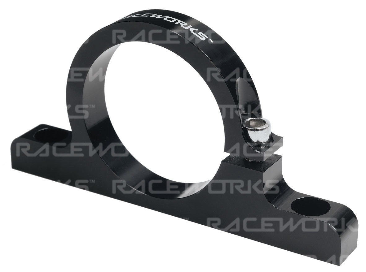 RACEWORKS 50mm BILLET FUEL FILTER BRACKET
