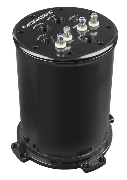 Raceworks RACEWORKS 2.8L SURGE TANK SUITS SINGLE/TWIN 39MM-40MM INTANK ...