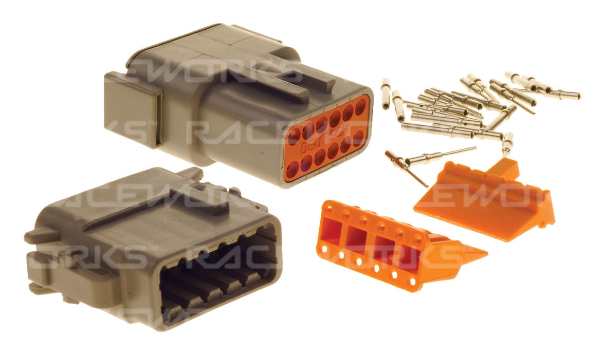 RACEWORKS DEUTSCH DTM 12-WAY CONNECTOR KIT