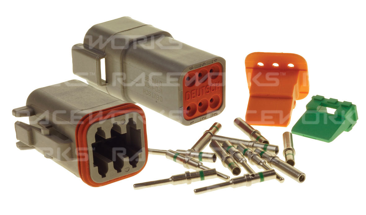 RACEWORKS DEUTSCH DT 6-WAY CONNECTOR KIT