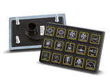 CAN Keypad 15 button (3x5)